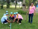 โครงการเพิ่มพื้นที่สีเขียวในตำบลห้วยทับมอญ ประจำปีงบประมาณ 2